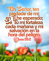 Isaias 33 2 Oh Jehova Ten Misericordia De Nosotros A Ti Hemos Esperado Tu Brazo De Ellos En La Manan Christian Quotes Prayer Christian Verses Jesus Is Life