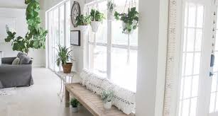 Living room interior of a model home. Blank Wall Turned Plant Wall House Mix