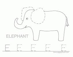 And make sure to check out at all of my . Letter E Alphabet Tracing Worksheets