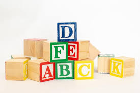 Wooden Alphabet Blocks Alphabet Blocks Toy Wood Blocks Etsy Wooden Alphabet Blocks Unfinished Wood Crafts Wooden Alphabet