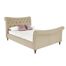Wesora Queen Size Double Chesterfield Bed Upholstered Bed Frame Upholstered Beds Furniture Village
