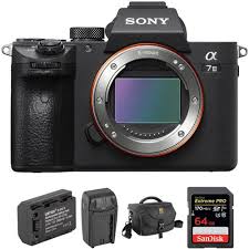 Sony Alpha A7 Iii Mirrorless Digital Camera Body With Accessory Kit In 2020 Digital Camera Sony A7r Iii Mirrorless Camera