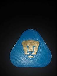 Descargar Archivo Stl Liga Mx Escudo Pumas Unam Objeto Para Impresion 3d Cults