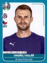 Minutě z pokutového kopu na 1:2. Ondrej Kolar Czech Republic Euro 2020 Preview Sticker Cze09