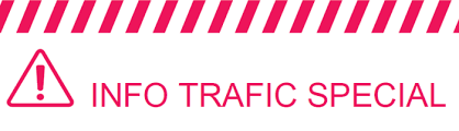 Diffusion de l'info route via twitter en continu. Info Trafic Special 15 Septembre 2017