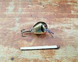 Micro Surface Handmade Wooden Lure Gold 4cm Homemade Fishing Lures Fishing Lures Lure