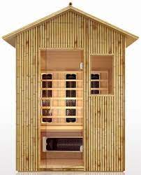 Shop wayfair for all the best far infrared saunas on sale. 3 Person Bamboo All Weather Outdoor Far Infrared Sauna Outdoor Sauna Sauna New House Plans
