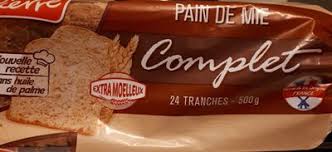 Pain De Mie Complet Maitre Jean Pierre Points Ww