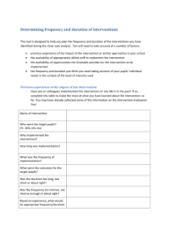 Medicare Charting Guidelines