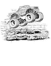 Jam Monster Page Coloring Sheets Monster Truck Coloring Pages Monster Coloring Pages Truck Coloring Pages