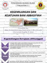 Saya lahir dan besar dengan agama di ktp saya yaitu islam. Kegemilangan Dan Kejatuhan Bani Abbasiyyah