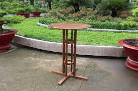 2x4 outdoor end table from girl, just diy! Highland Acacia Wood Bar Height Bistro Table Walmart Com Walmart Com