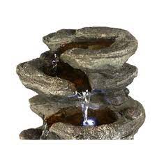 More images for level flowing fountain » Level Flowing Indoor Tabletop Fountain With Led Light New Water Fountains Indoor Fountains Fc Wollerau Home Garden