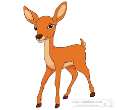 Jumping sika deer cartoon animal design commercially. Cartoon 63873 Png Images Pngio