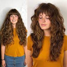 These long, layered bangs make it almost impossibly easy to style your hair. 23 Perfectly Flattering Long Hairstyles With Bangs Stylesrant