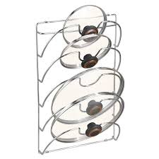Interdesign Wandmontiertes Topfregal Classico Wayfair De Kuchenschrank Ablage Deckelhalter Kuchengeschirr