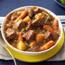Slow Cooker Beef Vegetable Stew Recipe Beef Vegetable Stew Vegetable Stew Recipe Slow Cooker Beef