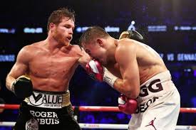 It shows canelo lossing to rocky fielding r3 tko. Canelo Alvarez Stats Facts News Record Video