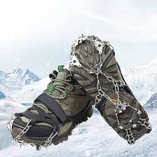 Amazon.co.jp: 24 歯アイゼン屋外登山雪滑り止め靴カバー-屋外滑り止め登山アイゼン-スノー アイス冬のハイキングのための 24  ステンレス鋼スパイク (Color : Orange, Size : M) : ファッション
