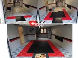 Pvc fliesen lassen sich sehr einfach verlegen, bevorzugt schwimmend, können allerdings auch verklebt auf den boden angebracht werden. Garagenboden Mit Klicksystem Swisstrax
