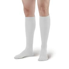 Ames Walker Knee High Compression Socks 15 20 Mmhg Low