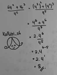 1 disebut bilangan kubik karena merupakan hasil dari 1 pangkat tiga (1 3) 8 disebut bilangan kubik karena merupakan hasil dari 2 pangkat tiga (2 3) 27 disebut bilangan kubik karena merupakan hasil dari 3 pangkat tiga (3 3) 64 disebut bilangan kubik karena merupakan hasil dari 4 pangkat. Jawaban Akar Pangkat 3 Dari 64 Akarkua