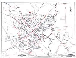 Washington Court House Ohio Map City Ward Map | Washington Court House, Oh