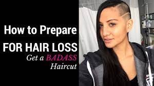 These are rather versatile, including loose styles on the basis of bob haircut and various updos with braiding, twists or ponytails. How To Prepare For Chemo Hair Loss Get A Badass Haircut Youtube