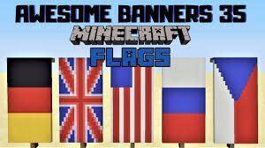 In this video im going to show you how to craft every single country flag in minecraft using the new loom block introduced in the 114 village pillage update. Minecraft Banner Flag Designs