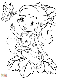 Strawberry Shortcake Coloring Sheet Strawberry Shortcake Coloring Pages Butterfly Coloring Page Unicorn Coloring Pages