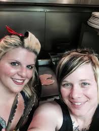 So... this is a picture of Kelly and I the night before we took over the  café in 2015. I still remember how I felt in that moment. Extremely  excited... a little