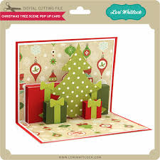 Get it as soon as thu, feb 11. Christmas Tree Scene Pop Up Card Lori Whitlock S Svg Shop