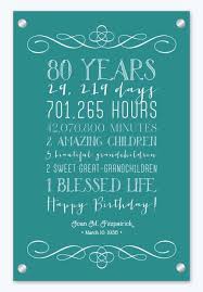 An innovative cake, such as honoree's face printed on it, can be very cool. 80th Birthday Gift Ideas Canvas Factory