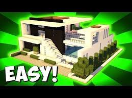 How To Build A Small Modern House In Minecraft Step By Step Minecraft How To Build A Large Modern House Tutorial 2017 Youtube Minecraft Houses Minecraft House Tutorials Minecraft Modern
