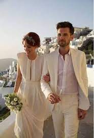 When it comes to tying the knot some men even select a gold or silver suit to enhance the bridal party's colors. Google Groom Wedding Attire Beach Wedding Groom Attire Beach Wedding Suits
