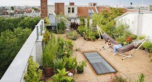 The city's skyline has tips and tricks to make any roof garden a more alluring space; No Garden Create A Roof Terrace With These Tips