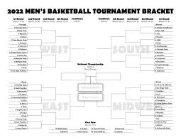 march madness 2022 printable bracket for the ncaa men s basketball tournament the denver post