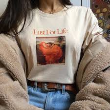 Check out our vintage aesthetic clothing selection for the very best in unique or custom, handmade pieces from our clothing shops. Kuakuayu Hjn Lust For Life T Shirt Unisex Vintage Fashion Grunge Aesthetic Tee Hipster Street Wear Buy At The Price Of 10 59 In Aliexpress Com Imall Com