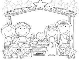 Bring on the holiday season by coloring this glorious set of coloring pages designed on the son of god, jesus christ. Baby Jesus Song More Nativity Coloring Pages Nativity Coloring Bible Crafts
