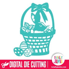 Download Easter Bunny Eggs Basket Totallyjamie Svg Cut Files Graphic Sets Clip Arts