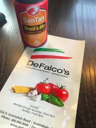 Scottsdale road in scottsdale, along scottsdale road near oak. At Table With Menu Picture Of Defalco S Italian Deli And Grocery Scottsdale Tripadvisor