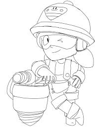 Sandy in the bottle :3 yeah , i'm bad in drawing bottle ụvu #brawlstars #brawlstar #brawlstarssandy. Brawl Stars Coloring Pages Print Them For Free
