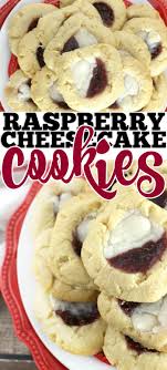 In a large mixing bowl or standard mixer, mix together the 1 c butter and the 2 c brown sugar. Raspberry Cheesecake Cookies Mama Loves Food