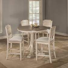 Hillsdale Furniture Clarion Five 5 Piece Round Counter Height Dining Set With Open Back Stools Walmart Com Walmart Com Farmhouse bar & pub tables :