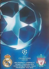 Turn on notifications to never miss an upload! 2014 Real Madrid V Liverpool Champions League Programme Ebay