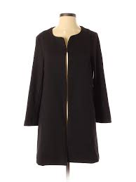 Details About Joan Vass New York Women Black Cardigan Sm