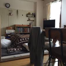 部屋全体 こたつ 賃貸 冬ラグ 板壁 などのインテリア実例 2016 10 27 08 50 59 roomclip ルームクリップ インテリア 部屋 インテリアアイデア