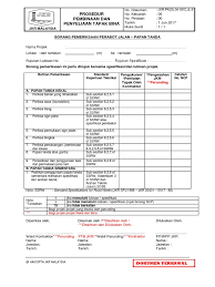 Penguji / makmal yang bertauliah. Skc Jl 7