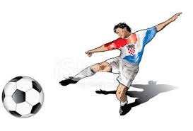 Zurück seite von 519 nächste. Clipart Bild Kroatischer Fussballspieler