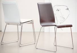 1 x stuhl stam mit armlehnen in leder weiss von showroom. Pedrali Kuadra Stuhl Lederstuhl